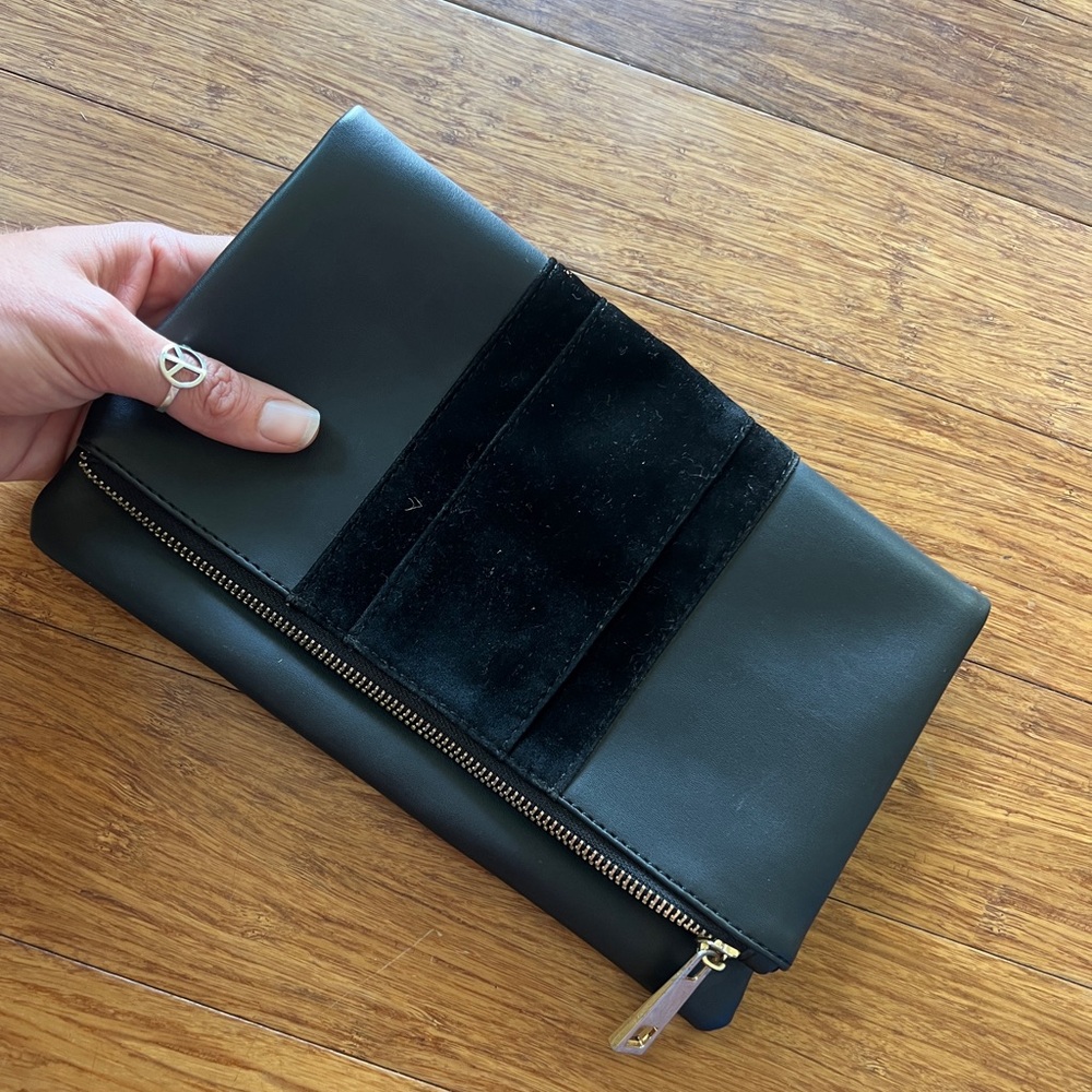 Summer & Rose Black Clutch